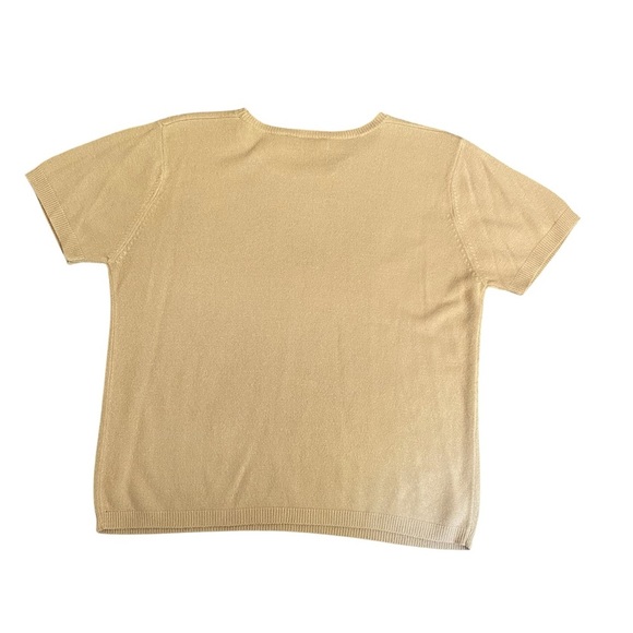 Paul Harris Design Tan Knit Top - Picture 2 of 3